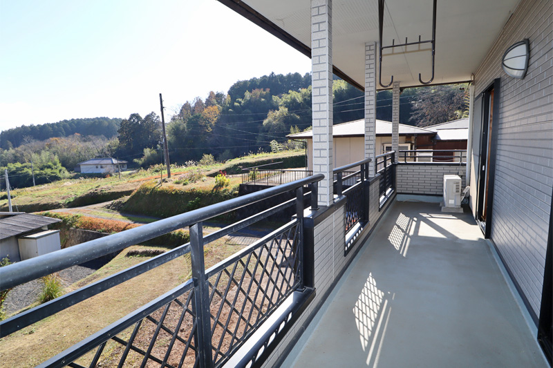 2階:ベランダ