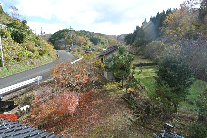 母屋2階からの眺め