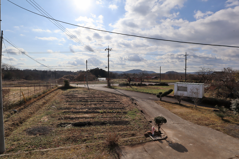 2階からの眺め